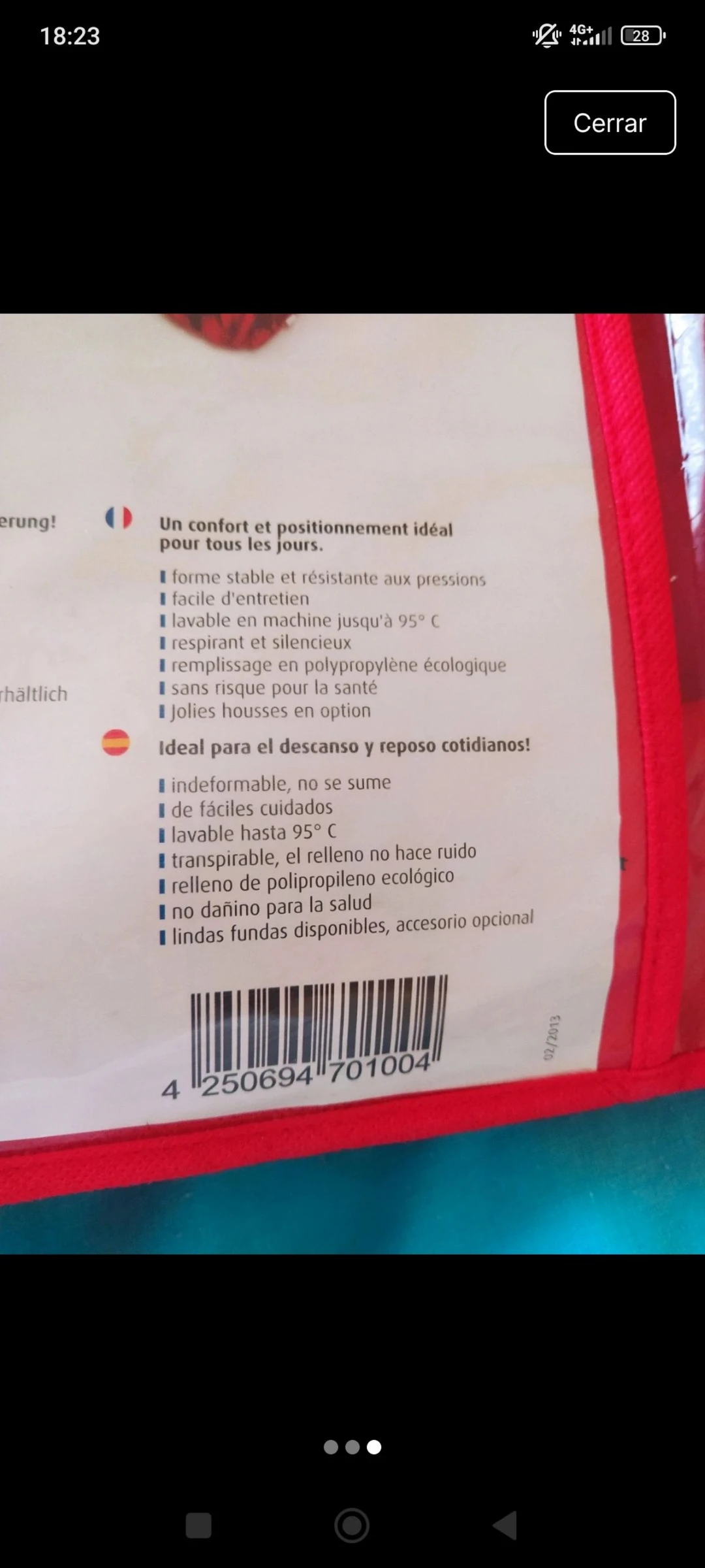Cojín de aleitamento 150cm – photo 3